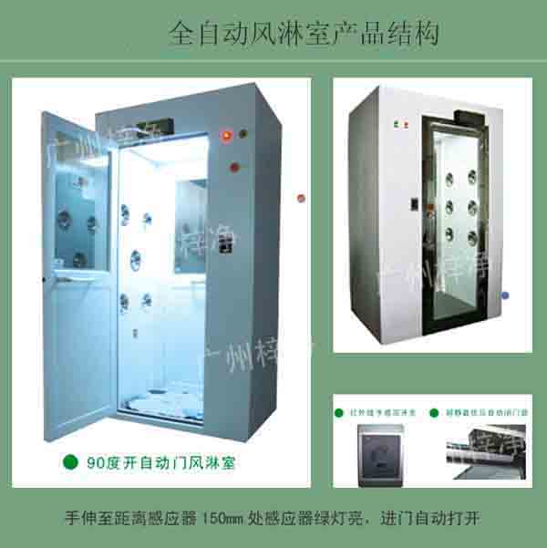 全自動風淋室使用指導書及主板面膜示意圖說明